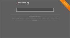 Desktop Screenshot of megacz.back2roots.org